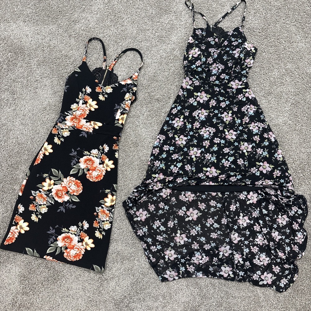 Women's Dresses size small – 2 Piece| Floral Sleeveless Summer Casual